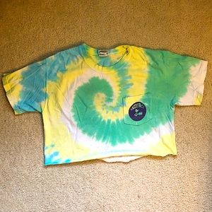 Kappa Sigma Tie Dye Cropped Shirt